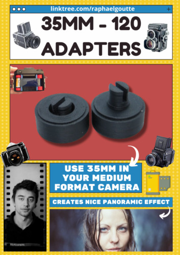35mm 120 film adapter - 35mm,