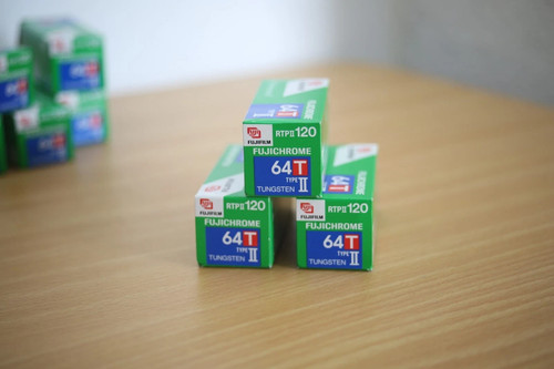 120 film fujichrome - fujichrome, 64t