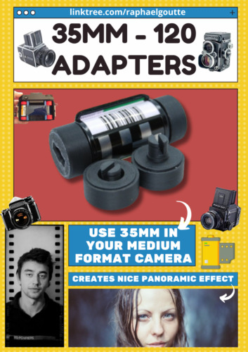 35mm 120 film adapter - 35mm,