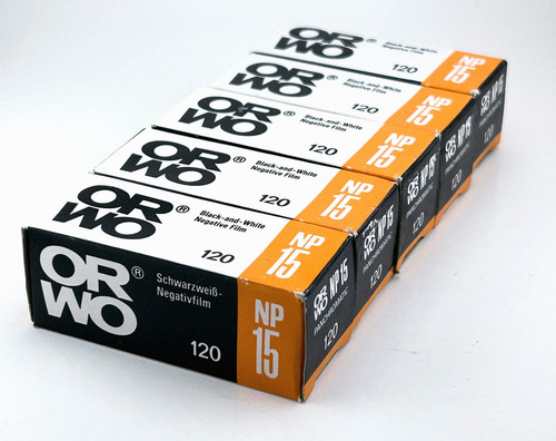 Orwo np15 120 panchromatic - 120, b/w